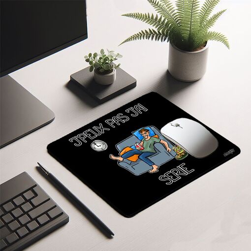 Tapis de souris souple et drôle Utaupia pour les geeks