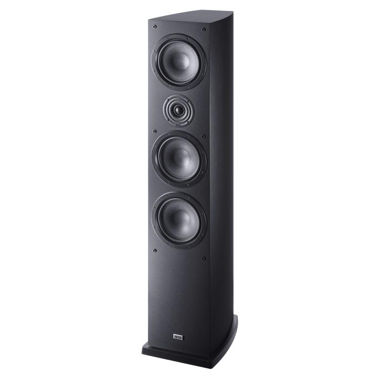 Heco Elite 702 3-Way Speakers, Black with Wire, 170W