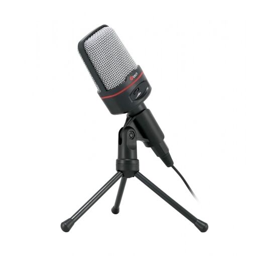 Microphone de bureau C-TECH MIC-02 Noir