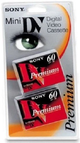 Sony Mini DV Camera Cassette Pack (2, 60min)