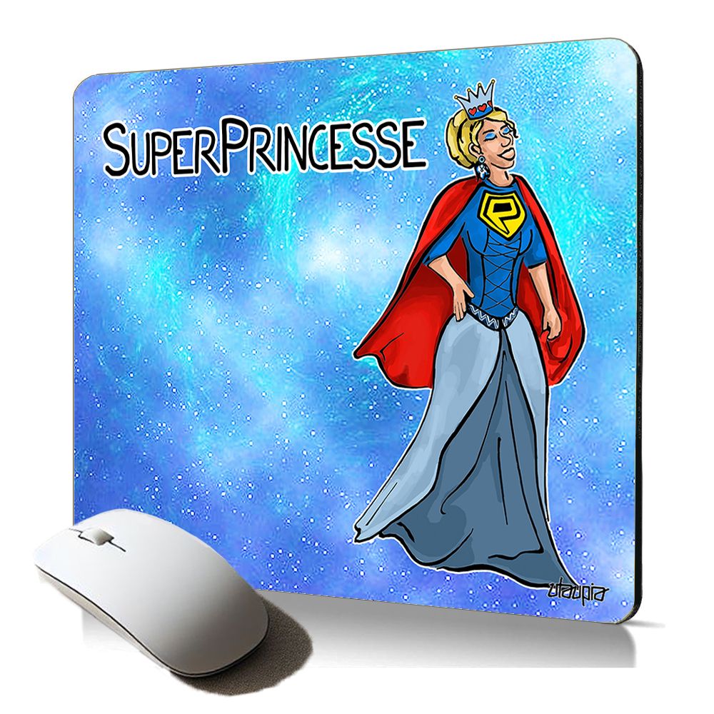 Utaupia Soft Mouse Pad - Princess Comic Humor