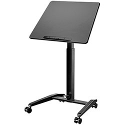 Escritorio para portátil K&M 12186 (Negro, Mediano)
