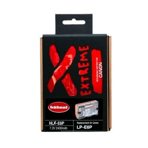 Hahnel HLX-E6P Extreme Battery for Canon EOS R5 II, 2400 mAh, 7.2V, Grey