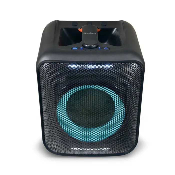 Haut-parleur de soirée Nedis Bluetooth 150 W - Noir/Orange