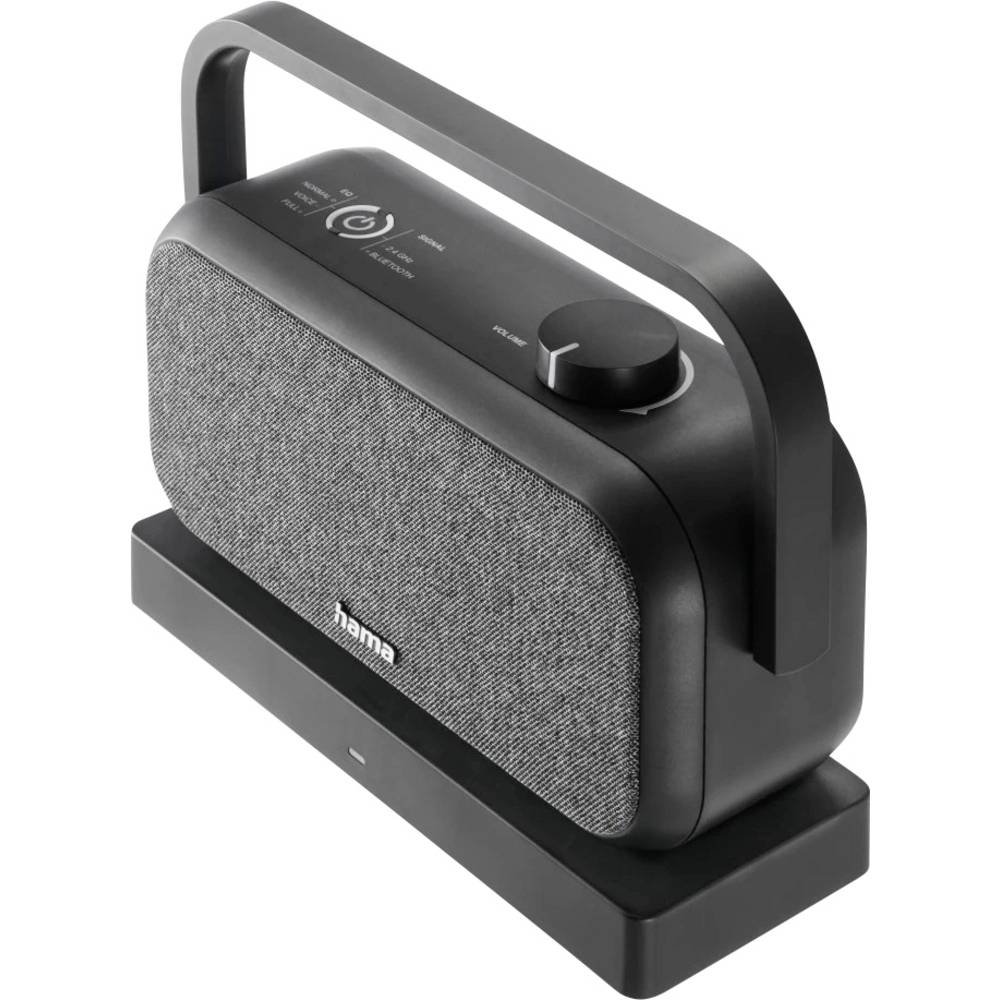 Hama TV Speaker 221849 AUX, USB Black/Gray