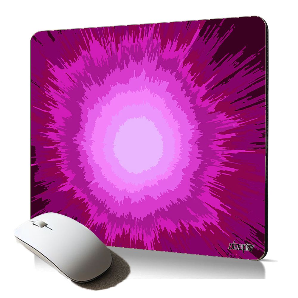 Tapis de souris souple effet galaxie Utaupia