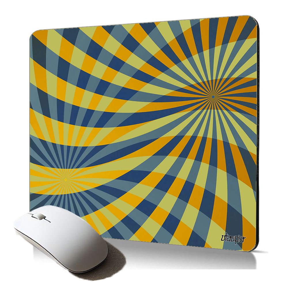 Tapis de souris souple Illusion d'optique Utaupia