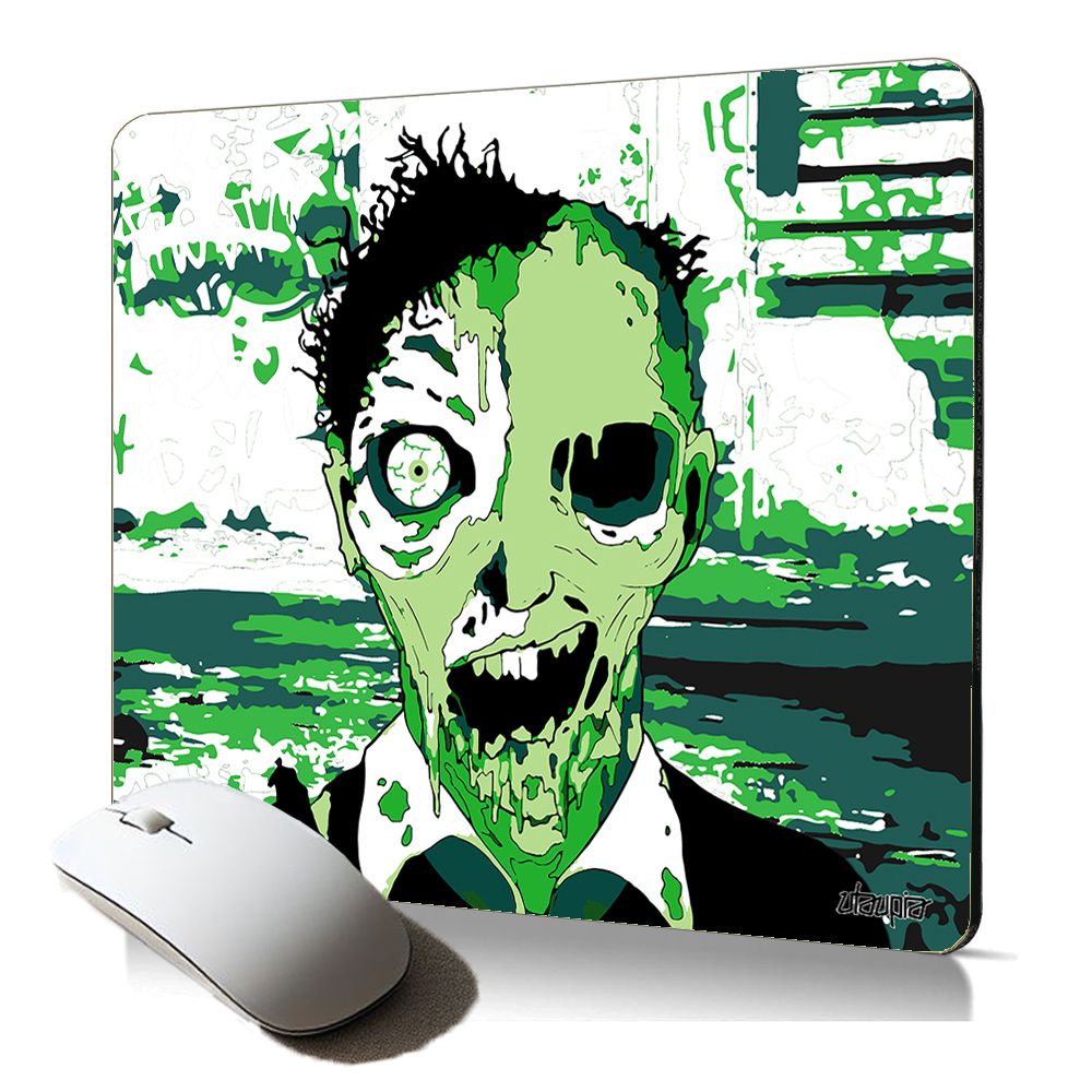 Utaupia Soft Zombie Mouse Pad - Gaming Skeleton Gift