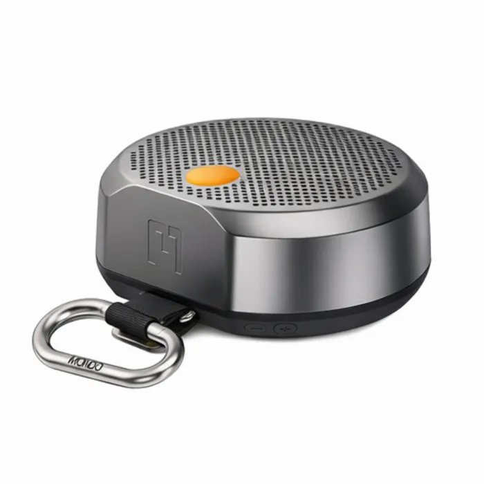 MONDO Bluetooth Speaker Small Auracast IPX5 Metal Grey