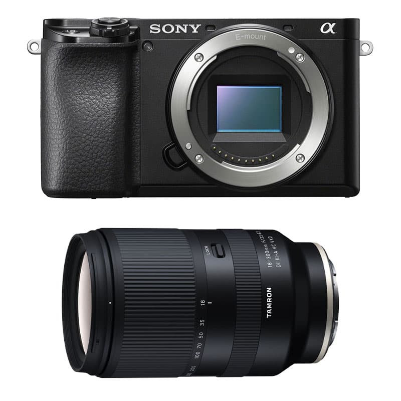 Sony Alpha 6100 with Tamron 18-300mm f/3.5-6.3 Di III-A VC VXD 3-Year Warranty
