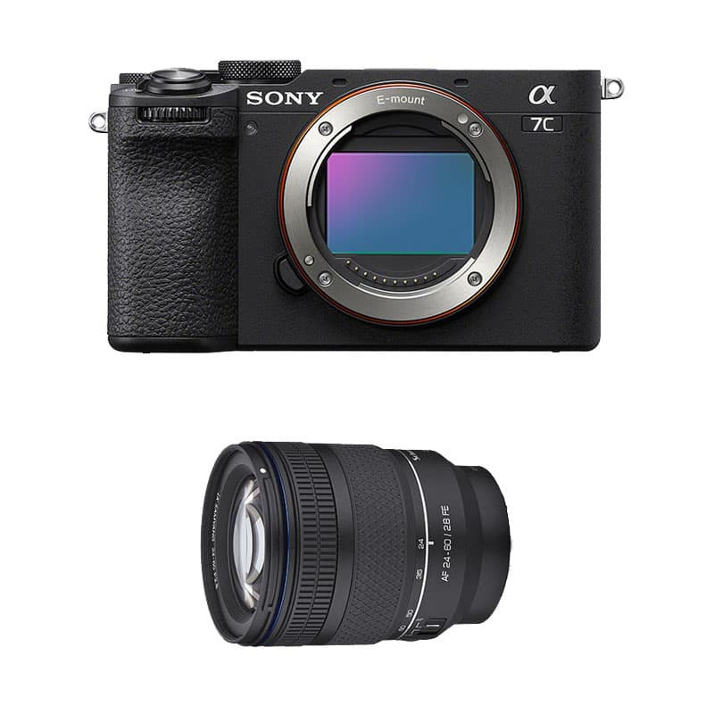 Sony Alpha 7C II Black + Samyang AF 24-60mm F2.8 FE 3-Year Warranty