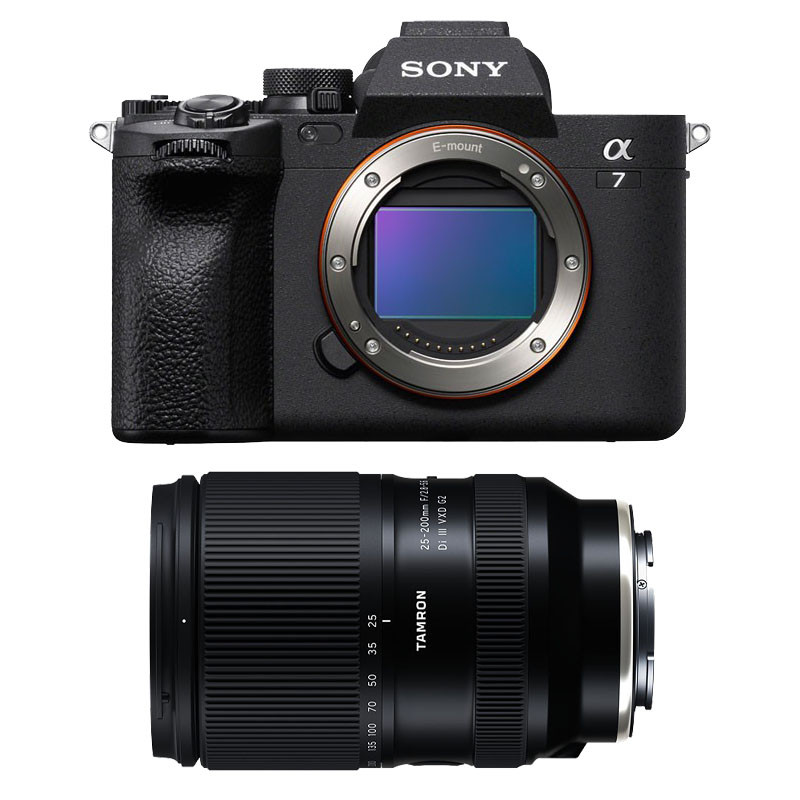 Sony Alpha 7 IV + Tamron 25-200mm f/2.8-5.6 Di III VXD G2 3-Year Warranty