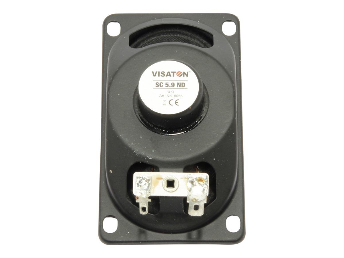 Visaton SC 5.9 ND 4 Ohm Speaker - Black