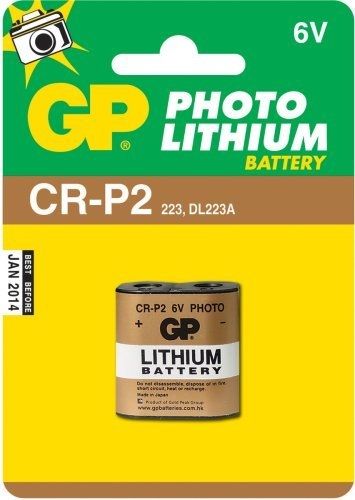 GP Lithium Photo Battery - 6V, Compatible EL223AP/DL223A