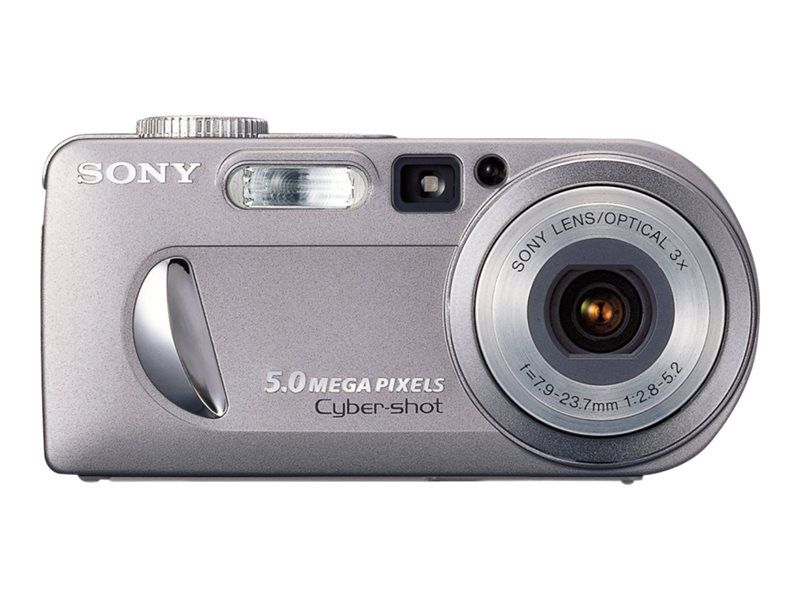 Sony CompactP10 Digital Camera - 5.0 MP - 3x Optical Zoom