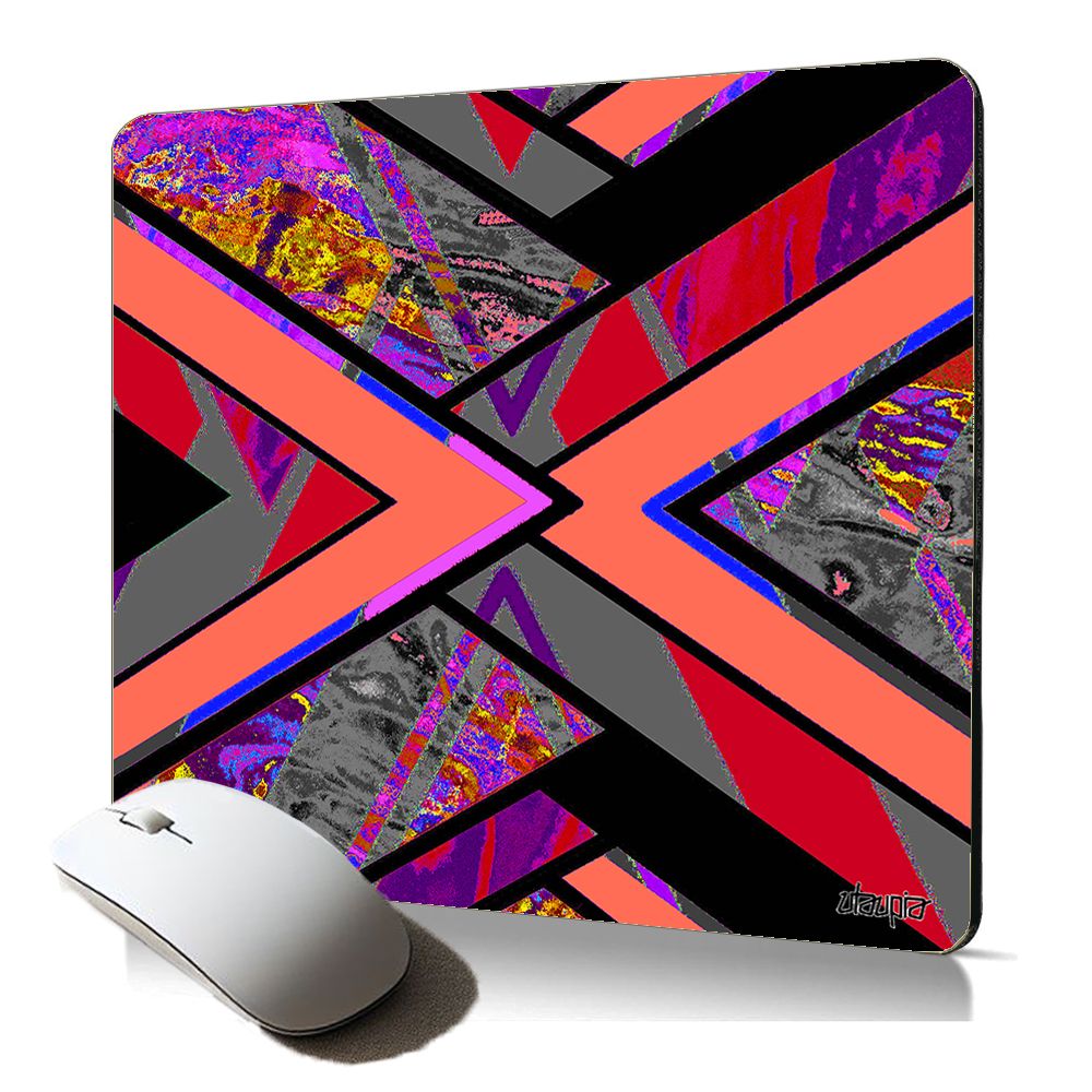Utaupia Soft Mouse Pad - Colorful Design, Ergonomic Gaming Mat