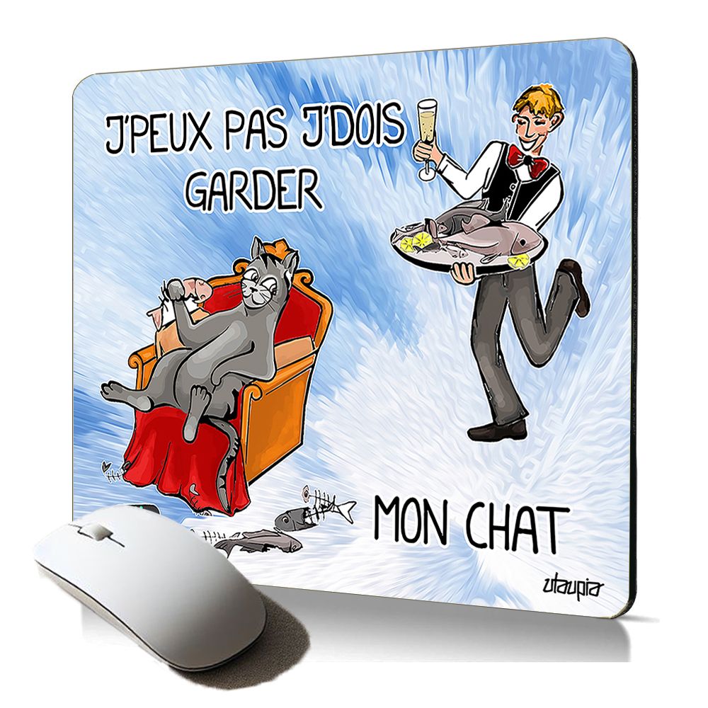 Tapis de souris souple Utaupia - Design unique, performance optimale