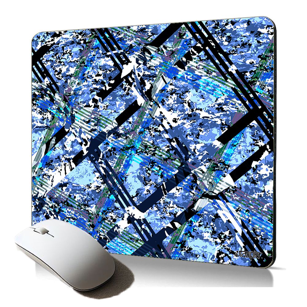 Utaupia Soft Mouse Pad - Tartan Pattern, Colored Design, Geometry, Anti-Slip, Scottish Texture