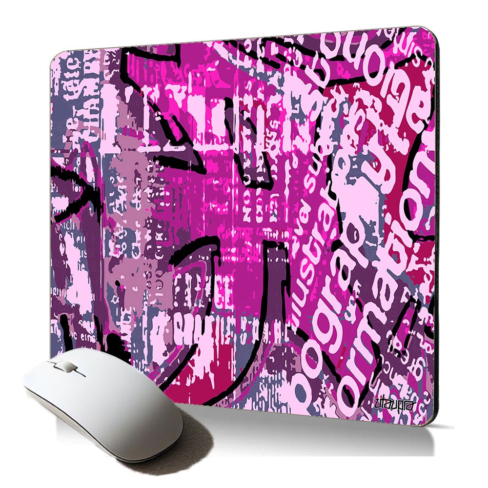 Utaupia Soft Mouse Pad - Street Art Themed Gaming Mousepad