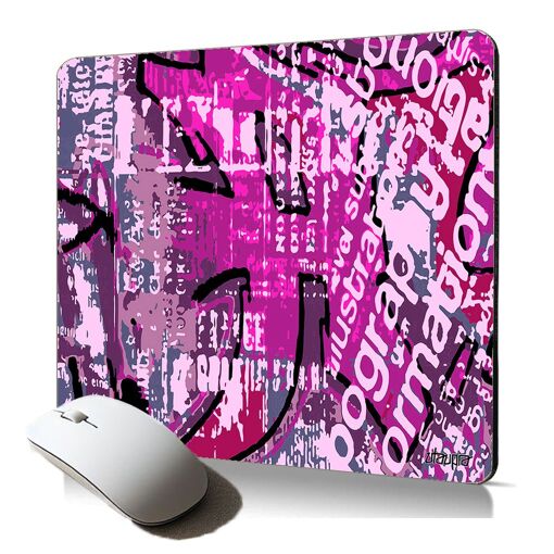 Utaupia Soft Mouse Pad - Street Art Themed Gaming Mousepad