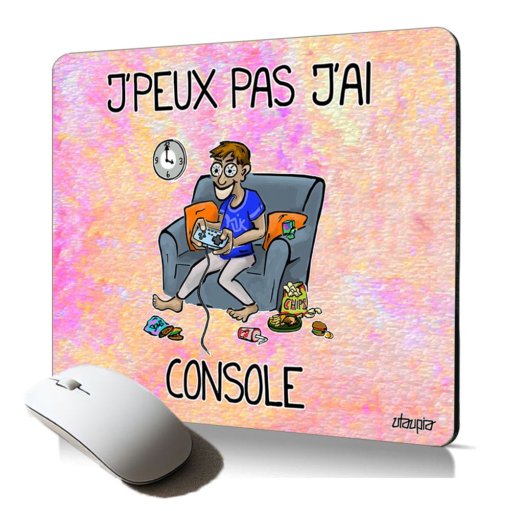 Utaupia Soft Mouse Pad - Geek Humor for PC Gaming