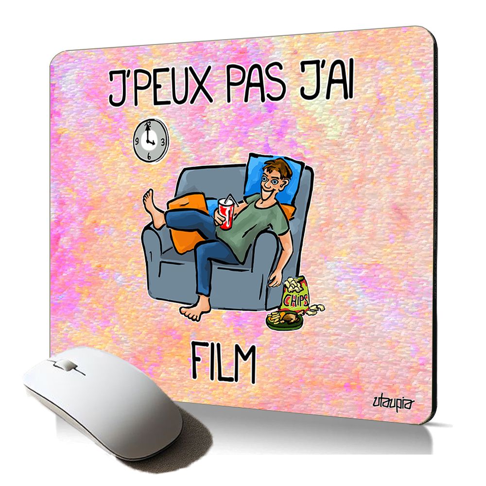 Utaupia Soft Mouse Pad - Humorous Movie/Series Reference, for Gamers and Geeks