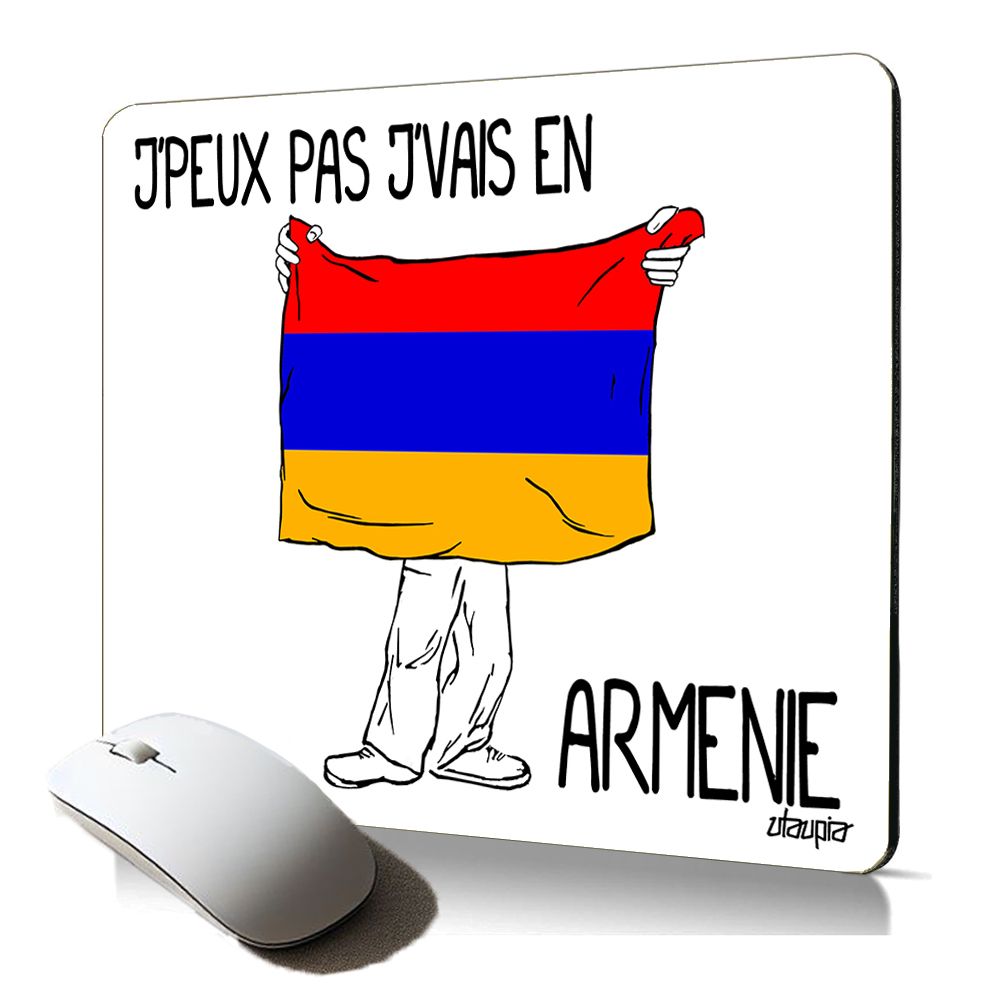 Utaupia Soft Mousepad with Armenian Humor Design