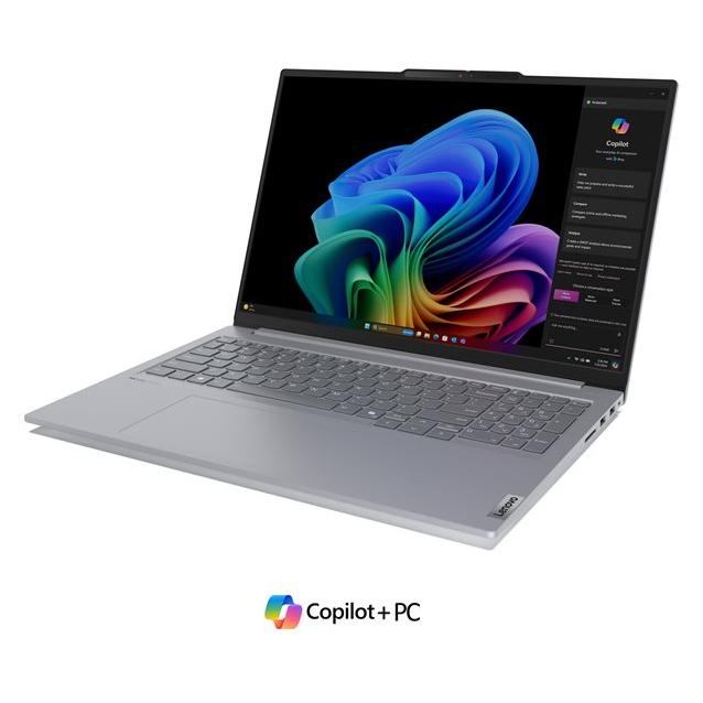 Lenovo ThinkBook 16 G7 - Écran 16'', Snapdragon X Plus, 16 Go de RAM, 512 Go SSD, Adreno Qualcomm