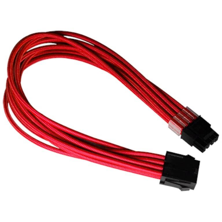 Xigmatek CPU Power Extender (4+4 Pins), 0.30m, Red