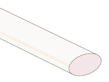 Info Games Thermoretractable Gainers 2:1 - 25.4mm - Transparent - 25 Pack
