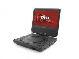 Caliber Portable DVD Player 7-Inch Screen with Built-in Battery