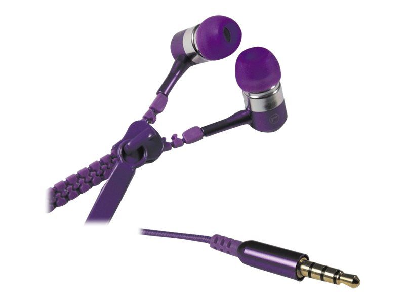 Auriculares con micrófono HF Company Metronic Zip - Morado