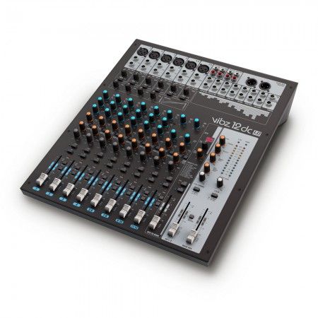 LD Systems IBZ 12 DC - 12-Channel Mixing Table with Built-in Effects and Compressor