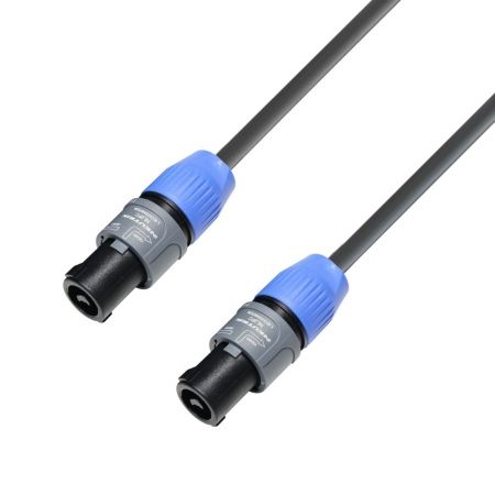 Adam Hall K5S225SS0500 - 2 x 2.5mm² Neutrik Speakon 2-Point to 2-Point Cable - 5m