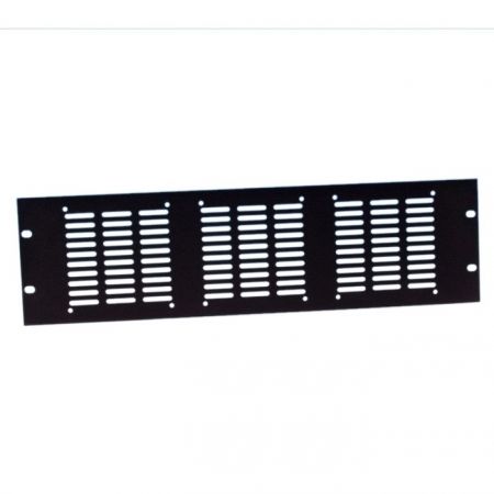 Adam Hall - Perforated Rack Panel for 3 Fans - 3U