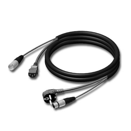 Adam Hall Power Cable - 20m, Micro XLR Female to XLR Male