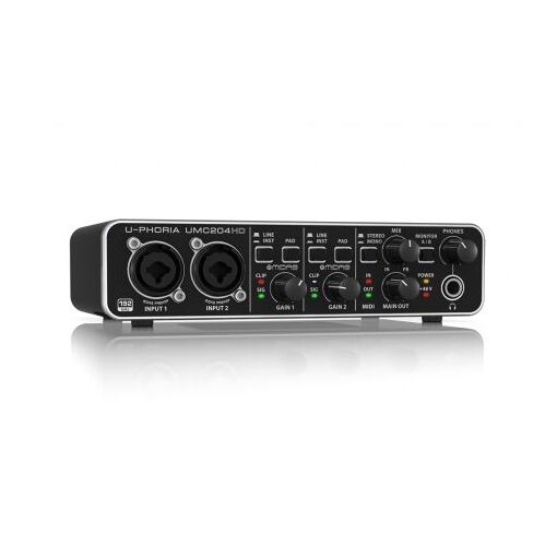 Interface audio Behringer U-PHORIA UMC204HD