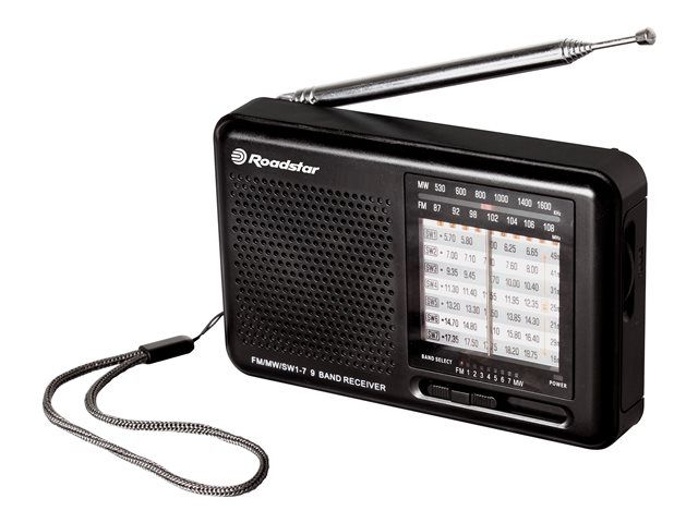 Roadstar Portable Radio TRA-2989 - Black