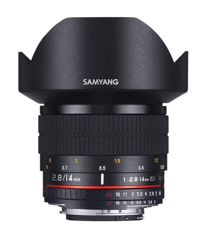 Samyang 14mm f/2.8 ED AS IF UMC Lens for Fuji X