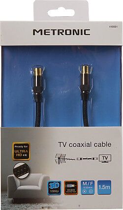 Metronic TV Extension Cable 1.5m