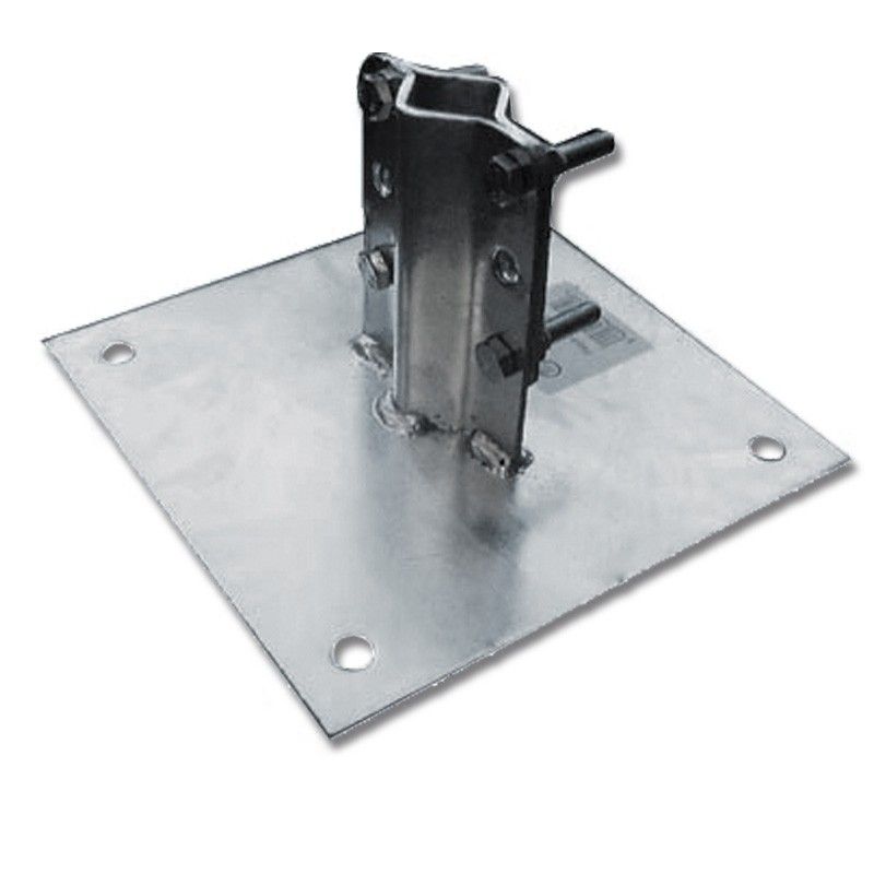 Metronic Base Plate, 200mm, for Masts 25-50mm