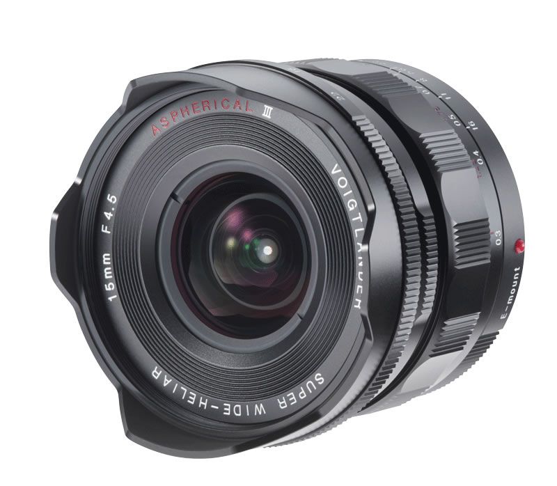 Voigtländer 15mm f/4.5 Super Wide Heliar III for Sony E-Mount