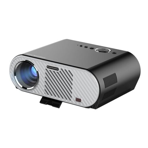 Proyector de Video LED TV DVD Blu-ray Proyector Full HD 1080P con Puerto HDMI Negro