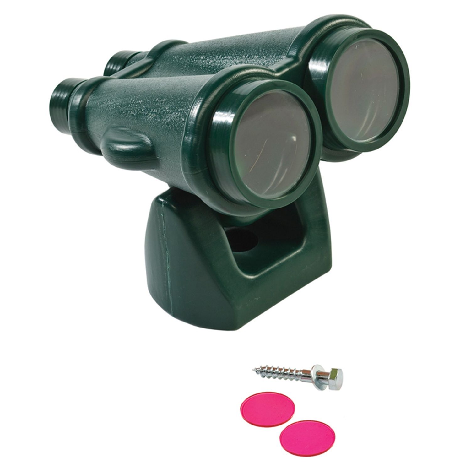 Pragma AXI Binoculars, Green/Green (Size: 10x42mm, Capacity: 10x magnification)