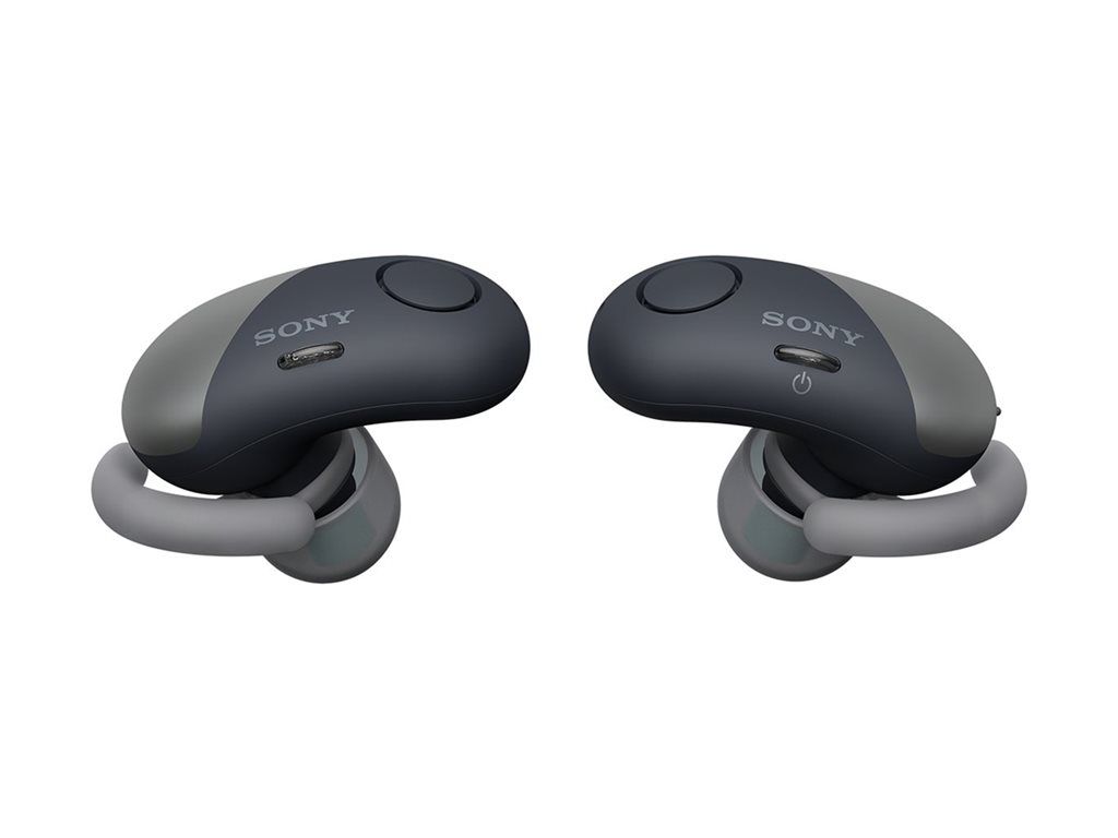 Sony WF-SP700N Wireless Earbuds with Active Noise Cancellation - Black