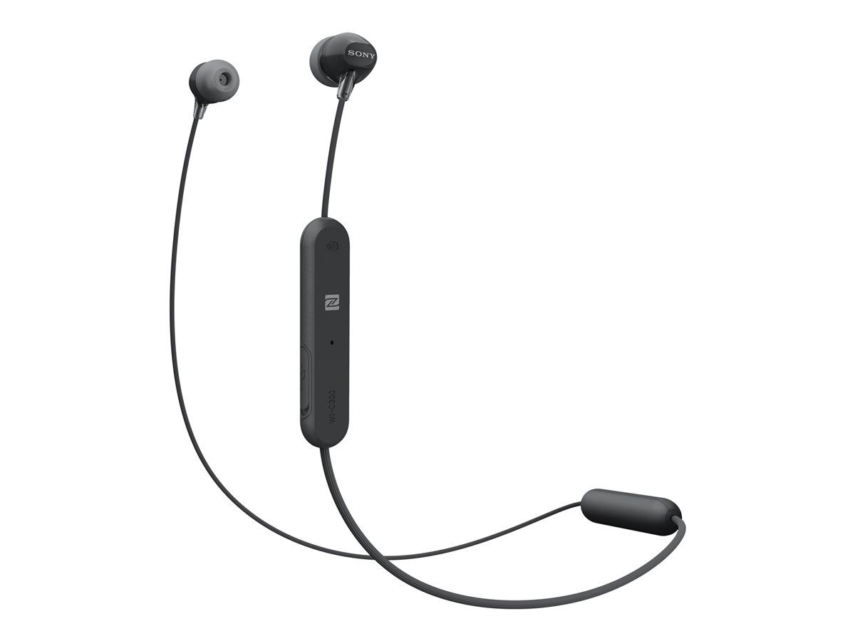 Sony WI-C300 - Bluetooth Wireless Headphones with Microphone - Black