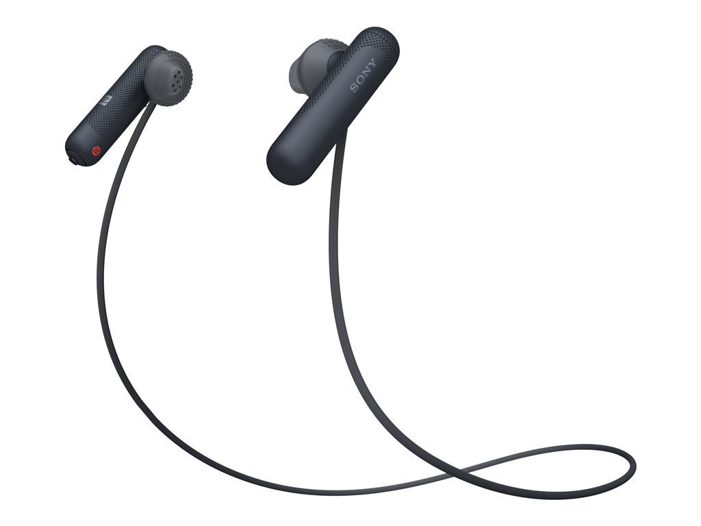 Sony WI-SP500 Wireless Bluetooth Headphones with Microphone - Black