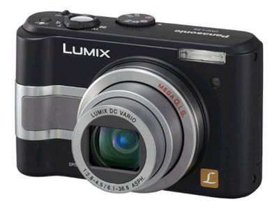Panasonic CompactK Digital Camera - 6.0 MP - 6x Optical Zoom - Black