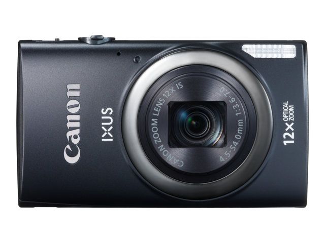 Canon Compact Camera - 16MP - 1080p - 12x Optical Zoom - Wi-Fi - Black