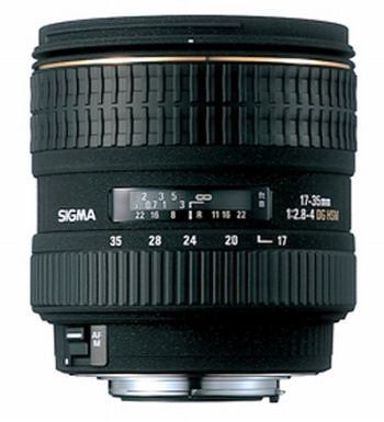 Sigma EX Zoom Lens - 17-35mm f/2.8-4.0 DG HSM - Nikon F Mount